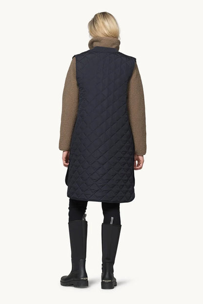 Ilse Jacobsen Quilted Vest - Black