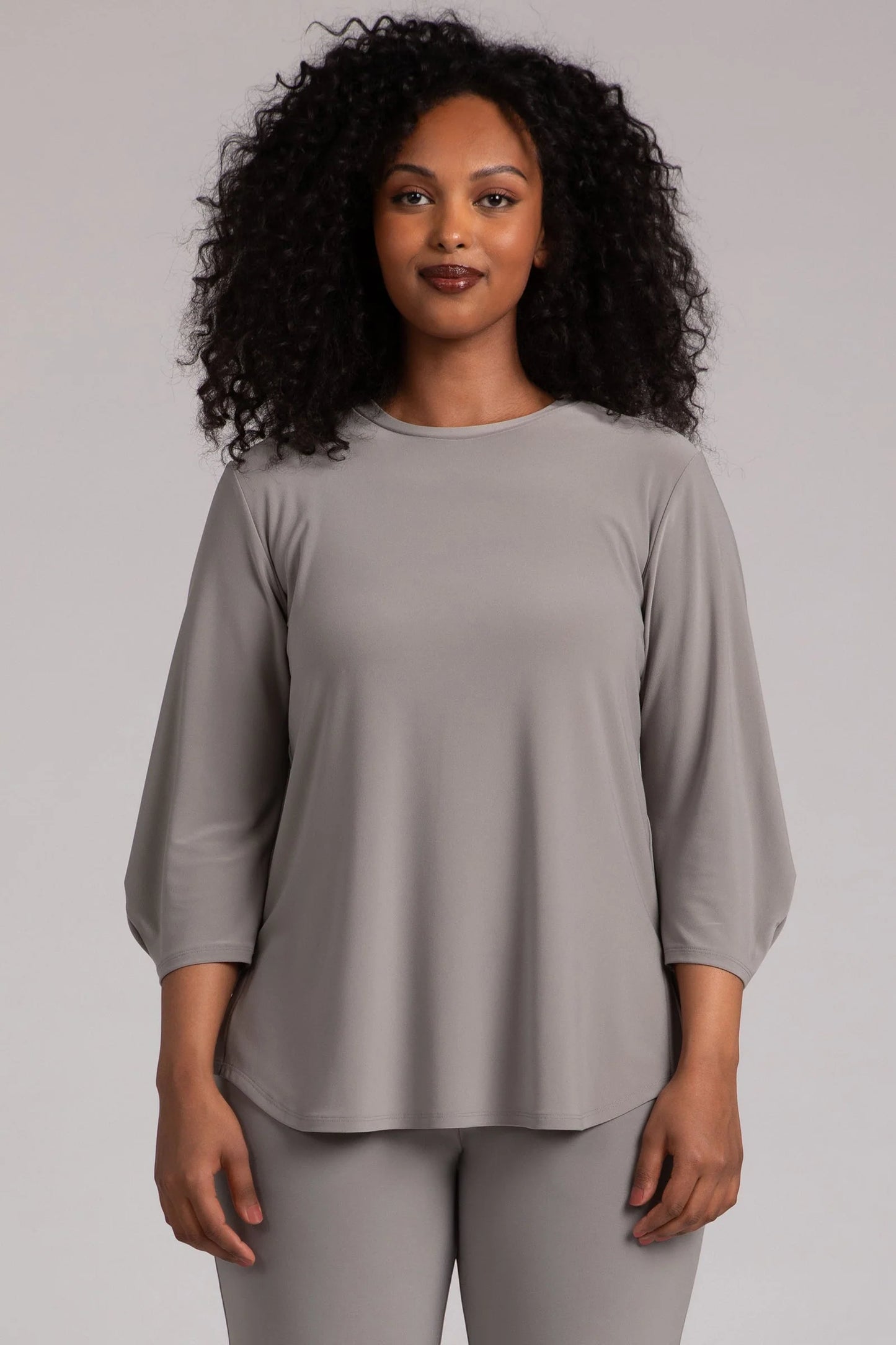 Sympli Classic Fit Lantern Top