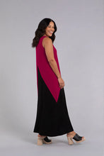 Load image into Gallery viewer, Sympli Colour Block Reversible Triangle Sleeveless Dress