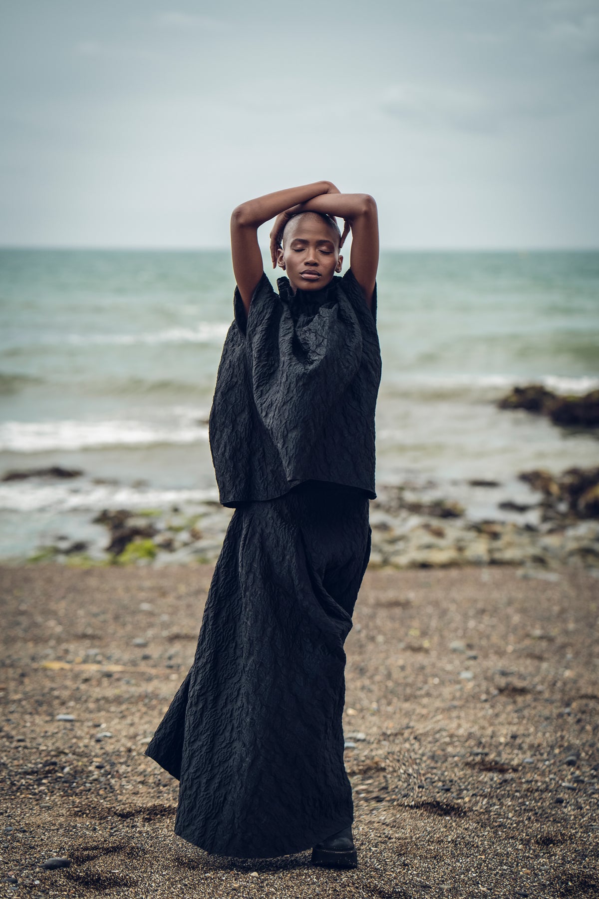Roisin Linnane Halston Skirt - Black
