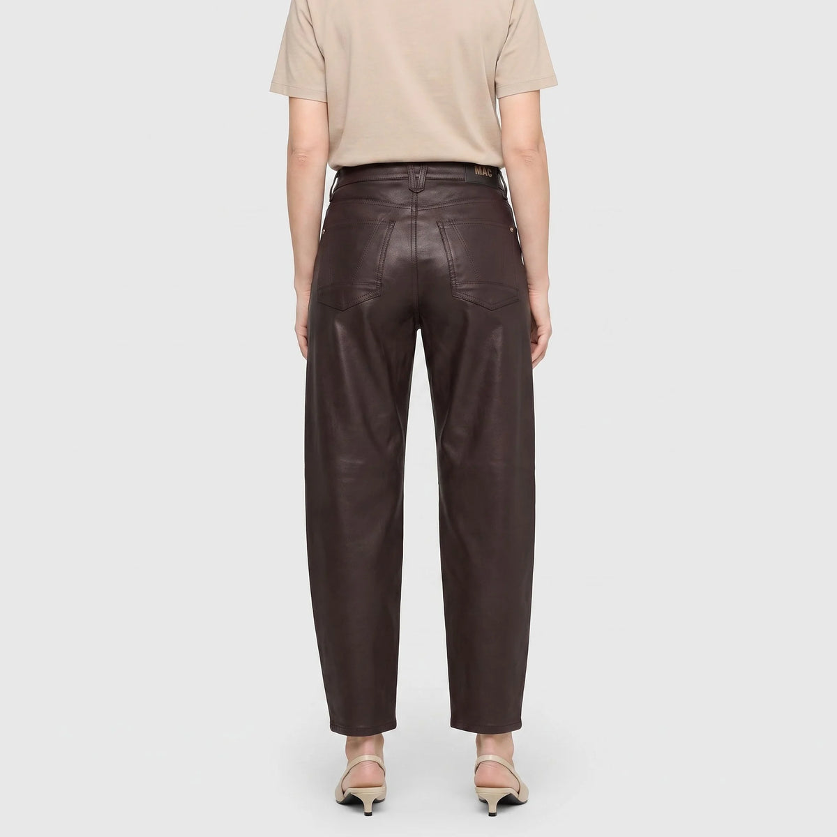 MAC Danni Coated  Barrel Jeans
