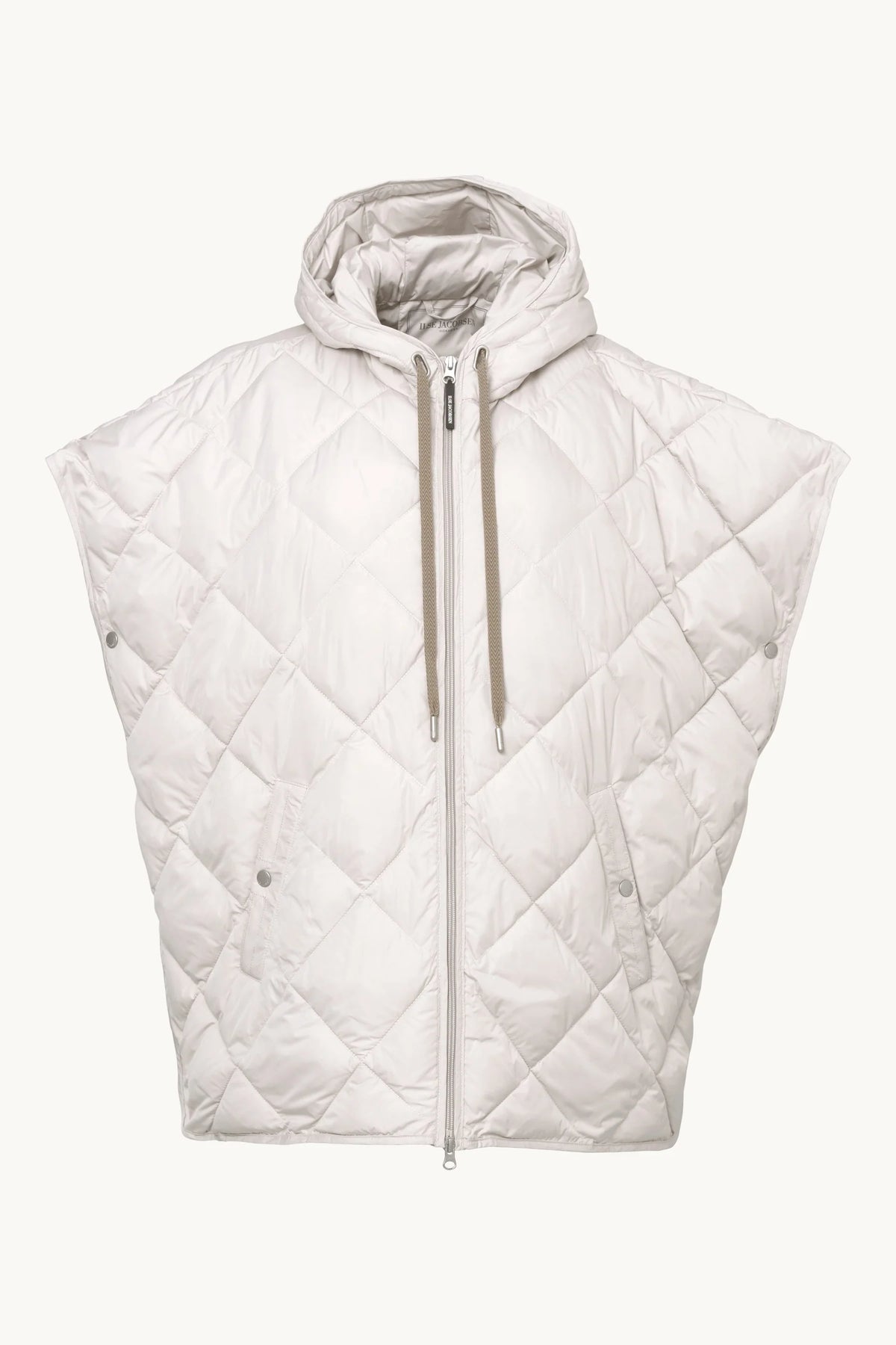 Padded Cape - Silver Grey