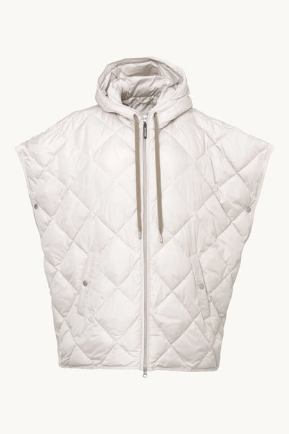 Padded Cape - Silver Grey