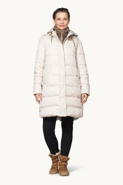 Ilse Jacobsen Padded Coat - Silver Grey