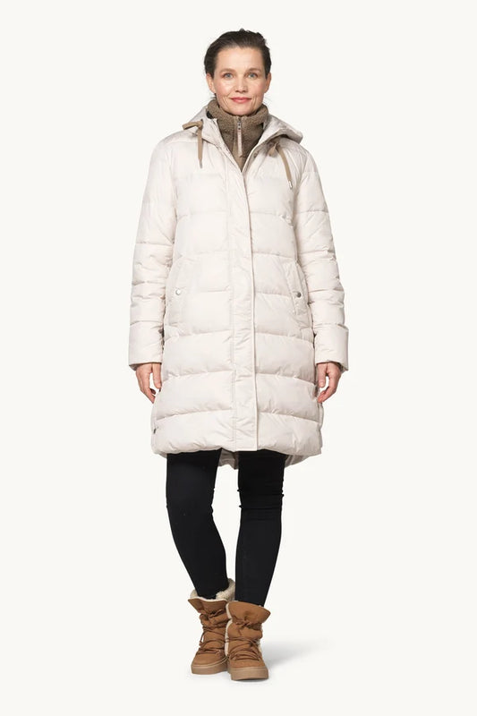 Ilse Jacobsen Padded Coat - Silver Grey