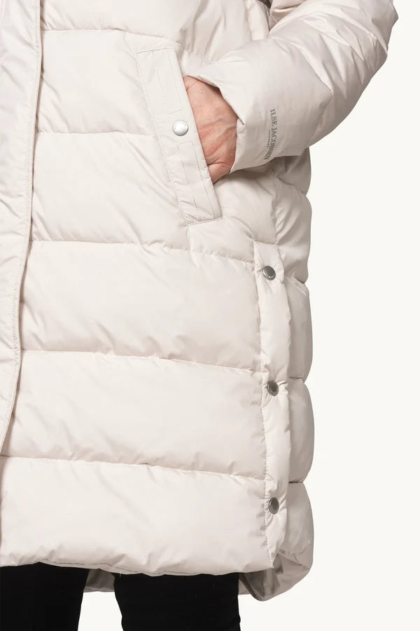 Ilse Jacobsen Padded Coat - Silver Grey