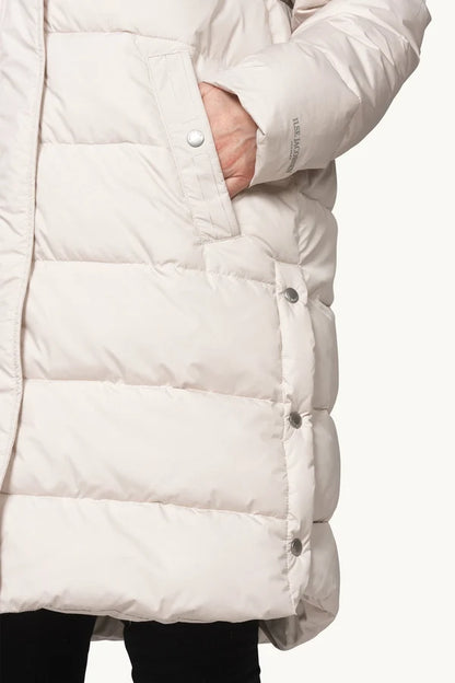Ilse Jacobsen Padded Coat - Silver Grey