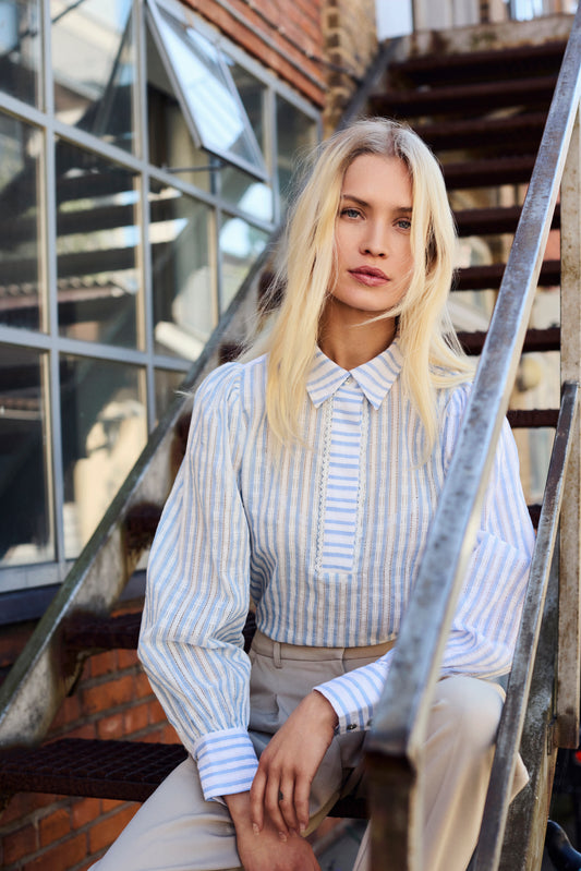 B. Copenhagen Striped Shirt