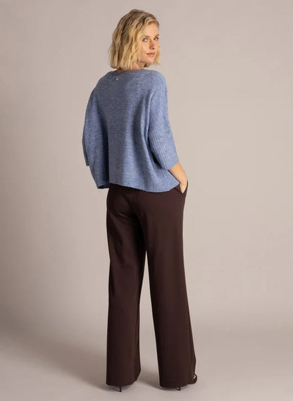 Yest Silja Pant - Dark Brown