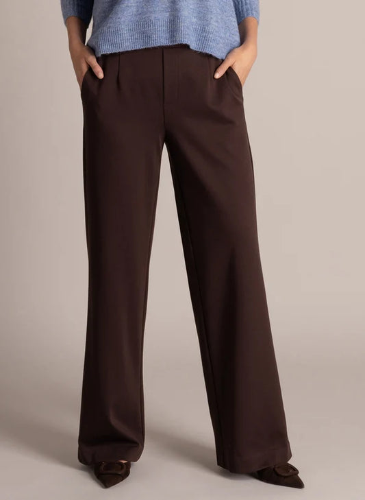 Yest Silja Pant - Dark Brown