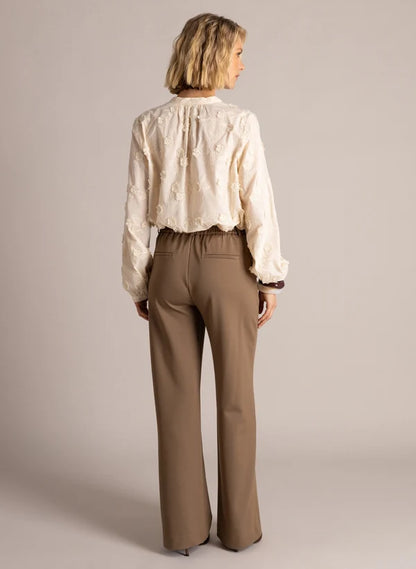 Yest Silja Pant - Grey Olive