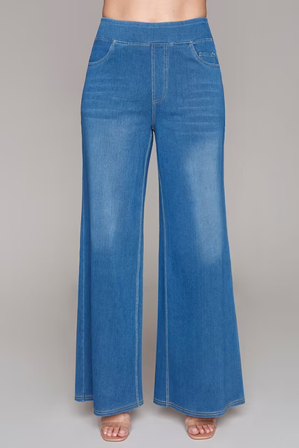 Compli K Dream Denim Wide Leg Jeans 34030