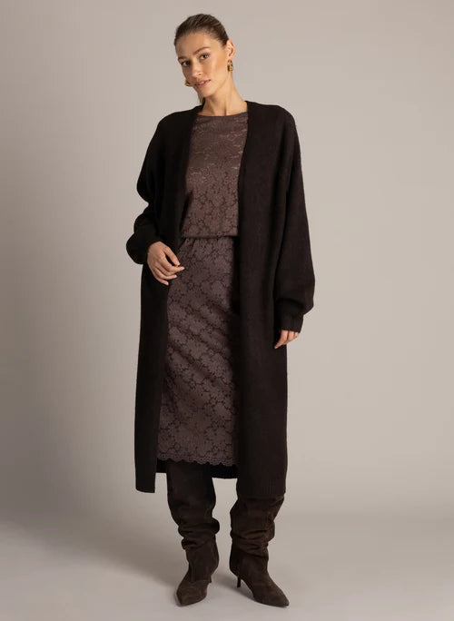 Yest Ubelina Cardigan - Brown