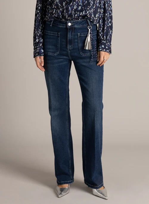 Yest Urana Dark Blue Denim Jean