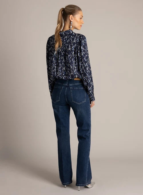 Yest Urana Dark Blue Denim Jean