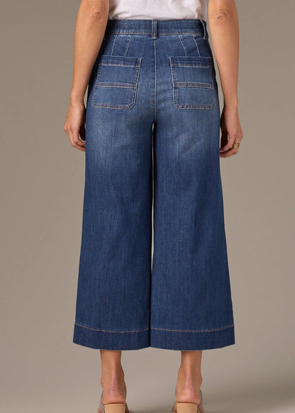 Wit & Wisdom - Whitney Skyrise Wide Leg Cropped Jeans