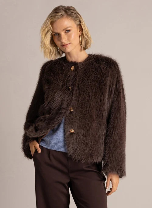 Yest OWY Quinne Coat - Brown