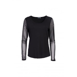 Naya Mesh Sleeve Top