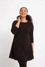 Load image into Gallery viewer, Sympli Trapeze Tunic, 3/4 Sleeve